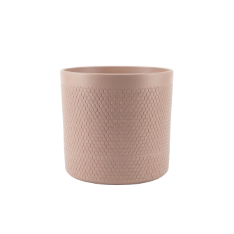  Керамична кашпа  Elegantz Midiento Pink , Керамика, Ф 22 х 22 см, Светло розов