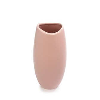 Керамична ваза Elegantz Deco Vase M, 24 x 9 см, Pink