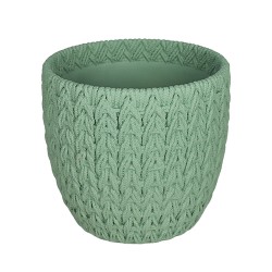 Керамична кашпа  Elegantz Impigliato L, Керамика, D 14х13см, Fern