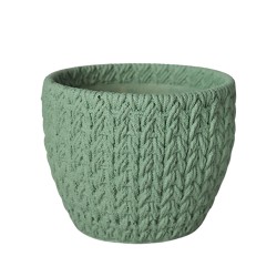 Керамична кашпа  Elegantz Impigliato S, Керамика, D9х10см, Fern