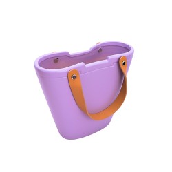 Керамична Кашпа Elegantz Bag M, Керамика, Ф 20 x 6 х 20 см, Lavender