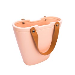 Керамична Кашпа Elegantz Bag M, Керамика, Ф 20 x 6 х 20 см, Cream