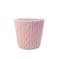 Единична луксозна кутия без капак  Elegantz Cotton Blend М, Розов