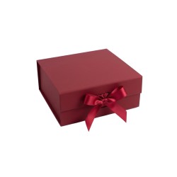 Единична сгъваема подаръчна кутия Elegantz S Easy Pack, 20х18.2х8см, Bordeaux