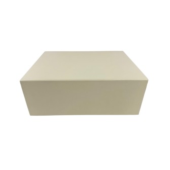 Единична сгъваема подаръчна кутия Elegantz Easy Pack, 33х26х12см, Бял