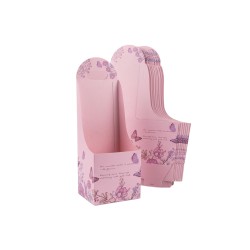 Сет от 10 подаръчни сгъваеми кутии Elegantz Romantic, 10х10 х10х30 см, Pink