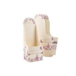 Сет от 10 подаръчни сгъваеми кутии Elegantz Romantic, 10х10 х10х30 см, Cream