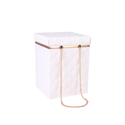 Kутия Elegantz  Jewel Box S ,14 х 10 х 10 см, Бял