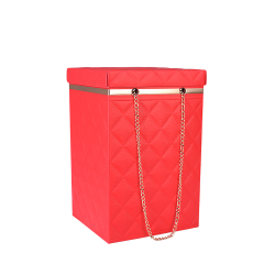 Kутия Elegantz  Jewel Box M ,19 х 12.5 х 12.5 см, Червен
