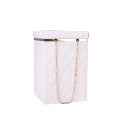 Kутия Elegantz  Jewel Box M ,19 х 12.5 х 12.5 см, Бял