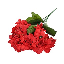 Изкуствен  букет Хортензия Елеганц Splendor, 46 см, Цвят Crimson