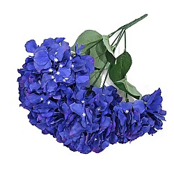 Изкуствен стрък хортензия Елеганц OPIUM, 50см, Indigo