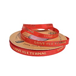 Панделка Рипс Love is Eternal, 1,5 см / 50м , Цвят Red