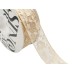 Луксозна панделка органза и дантела Elegantz Lace, 25 мм х 9Y, Cream