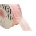 Луксозна панделка сатен с перли Elegantz Pearl, 30 мм х 5Y, Light Pink