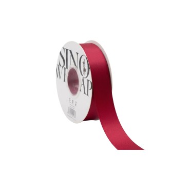 Панделка сатен  Elegantz Satin 2.5 см х 30м , Red