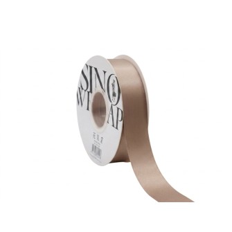 Панделка сатен  Elegantz Satin 2.5 см х 30м , Flaxen