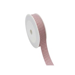 Панделка PVC с блясък Elegantz Glitter 35 метра, Rose Ashes