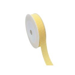 Панделка PVC с блясък Elegantz Glitter 35 метра, Yellow