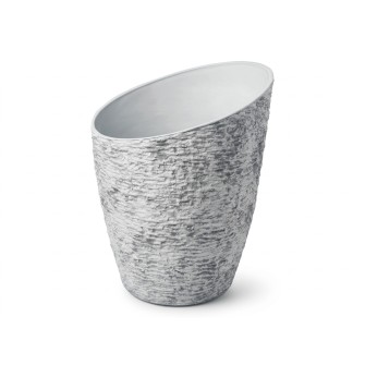 Пластмасова кашпа Elegantz Slope Planter XXL, Пластмаса, 56см х 56 х 70см, Weathered Rock