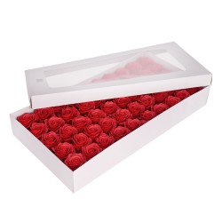 Сапунена роза Elegantz Love De Luxe , 6.5см x 5,8см, Red