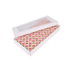 Сапунена роза Elegantz Love De Luxe Double colour , 6.5см x 5,8см, White Ohara