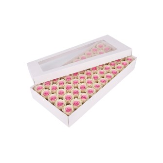 Сапунена роза Elegantz Love De Luxe Double colour , 6.5см x 5,8см, White Ohara
