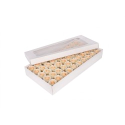 Сапунена роза Elegantz Love De Luxe Double colour , 6.5см x 5,8см, Candlelight