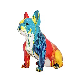 Декорация Elegantz Bulldog Ecstasy , 40см х40см 20см, Полирезин, Mногоцветен