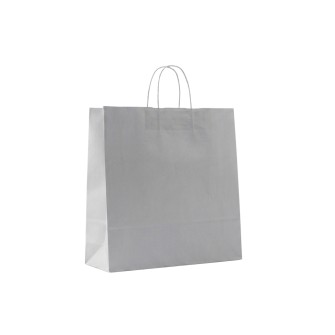 Подаръчни торбички Elegantz Clear L, 50х46х14см, Silver