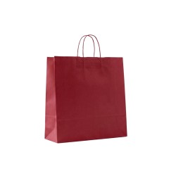 Elegantz Clear L Gift Bags, 50x46x14 cm, Bordeaux