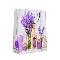Подаръчни торбички Elegantz Lavender M, 32х26х12см, Многоцветен