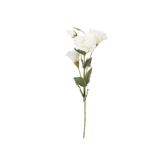Изкуствен стрък Elegantz Еустома Corelli  ,65 см, White