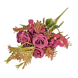 Artificial bouquet Elegantz Mini Roses, 35 cm, Jam