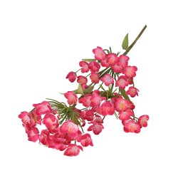 Изкуствен стрък  Alium Elegantz, 75см, Hot Pink