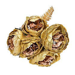 Изкуствен букет Рози Elegantz Gold Garden, 40 см, Цвят Gold