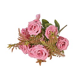 Artificial bouquet Elegantz Mini Roses, 35 cm, Pink
