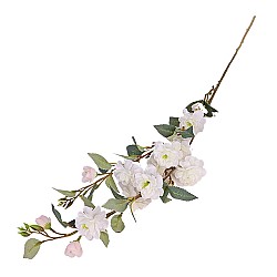 Изкуствен клон  Elegantz Camellia, 90 см, White